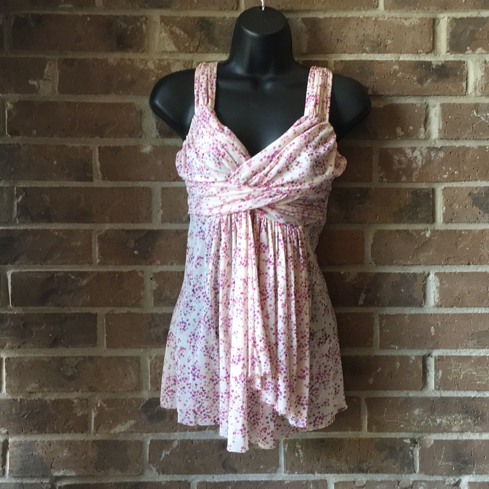 Flowy flower print EXPRESS blouse